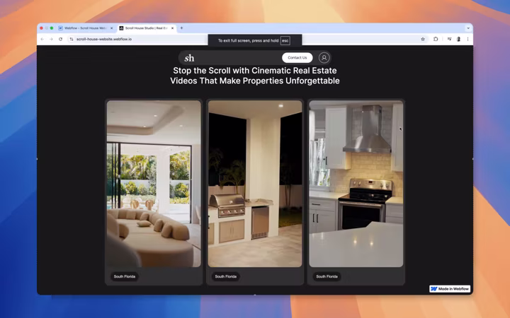 Capability split into capture and create, on site and after